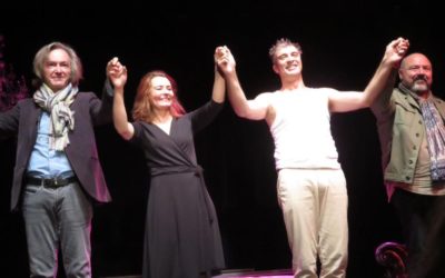 A la première de « La vie rêvée d’Helen Cox » le 21.09.2018 avec Christelle Reboul, Jean-Pierre Michaël et Christophe Lidon